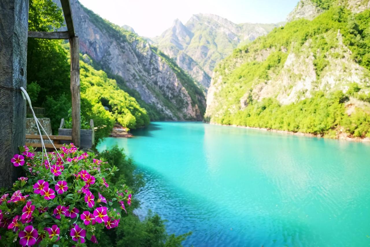 Riverside Komani Lake Kültér fotó